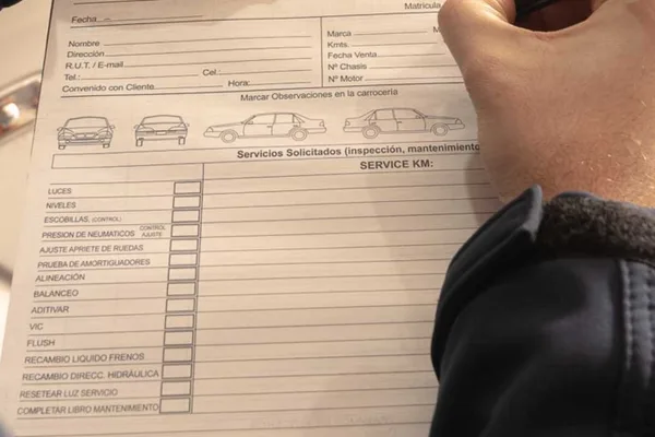 Protocolo de inspección punto por punto de AVANCE Automecánica